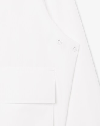 Jacke Runway aus Popeline mit Kapuze