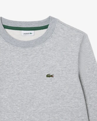 Unisex-Sweatshirt aus Fleece mit Rundhalsausschnitt