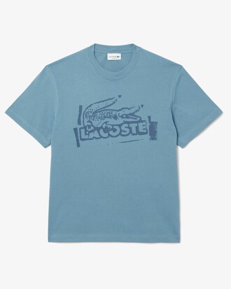 T-Shirt aus Baumwolljersey mit Druck