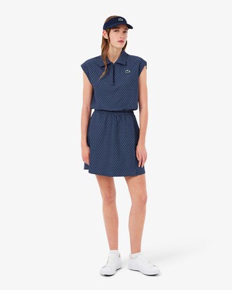 Stretch-Golfkleid mit Print und Ultra-Dry-Technologie
