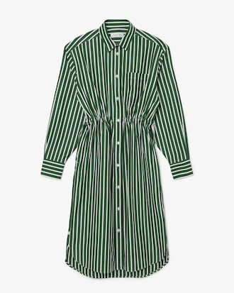 Relaxed Fit-Hemdkleid aus Popeline