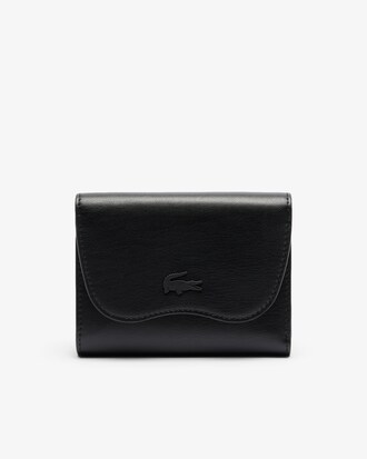 Leder-Brieftasche Lora mit Reißverschluss