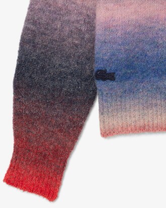 Pullover mit Ombré-Effekt und Rundhalsausschnitt