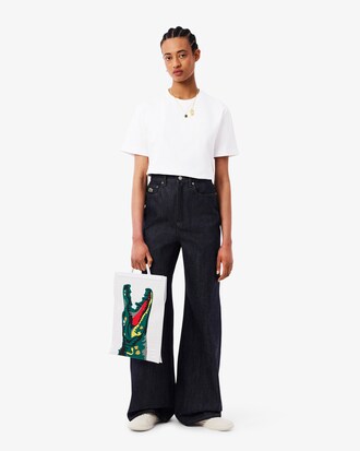 T-Shirt Runway mit Spitzen-Badge