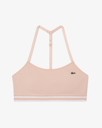 Bralette aus Baumwoll-Rippstrick