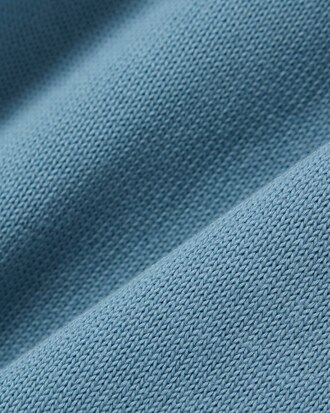 Einfarbiger Pullover aus Baumwolle mit Rundhalsausschnitt