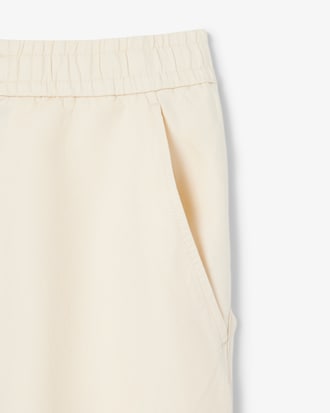 Regular Fit-Shorts aus Twill-Leinen-Mischgewebe