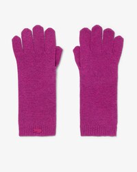 3D-Rippstrick-Handschuhe aus Merinowolle