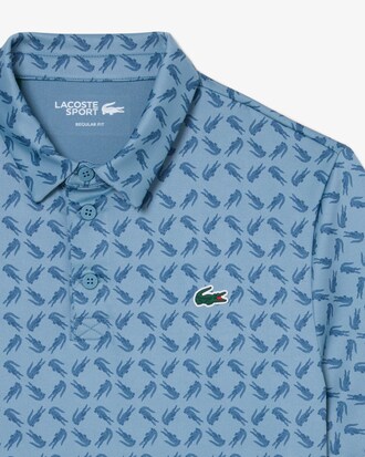 Golf-Polohemd mit Print, Regular Fit