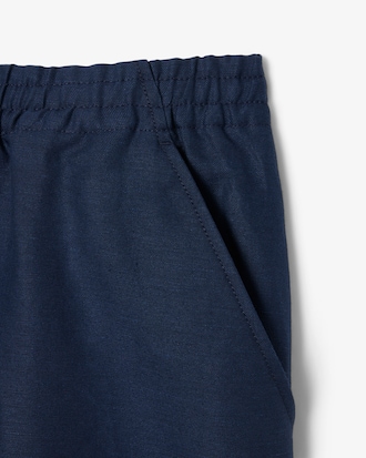 Regular Fit-Shorts aus Leinen