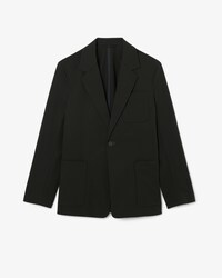 Blazer aus Stretch-Twill