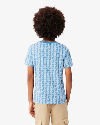 T-Shirt aus Baumwolle mit Monogramm