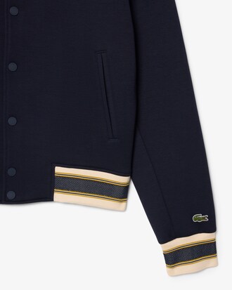 Jacke mit Uni-Badge, hergestellt in Frankreich