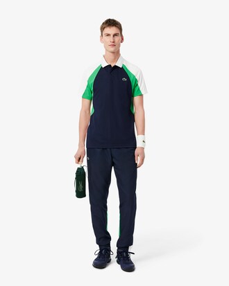 Sport-Trainingshose mit Colorblock-Design