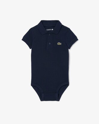 Baby-Body aus Petit Piqu&eacute;