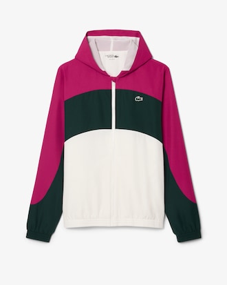 Sportjacke mit Colorblock-Design