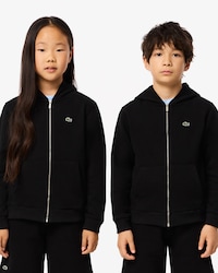 Hoodie aus Fleece mit Reißverschluss