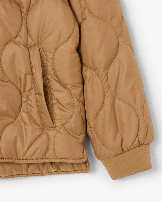 Gesteppter Unisex-Parka mit Kapuze