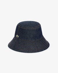 Bob-Hut aus Baumwoll-Denim