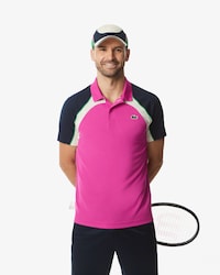 Tennis-Polohemd mit Colorblock-Design und Ultra Dry-Technologie