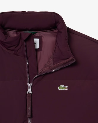 Wasserabweisende Daunenjacke mit Kapuze