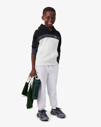 Sportliche Trainingshose mit Colorblock-Design