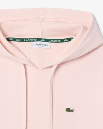 Hoodie aus Piqu&eacute;