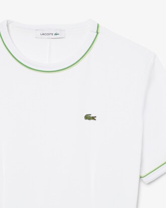 T-Shirt-Kleid mit Kontrasteinfassung aus Jersey