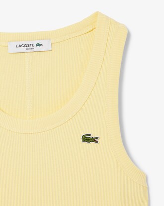 Slim Fit-Tanktop aus Baumwolle