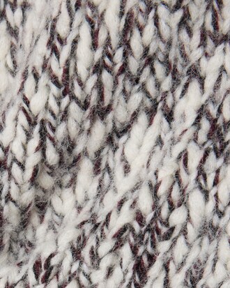 Strickpullover aus mercerisierter Wolle mit Rei&szlig;verschluss