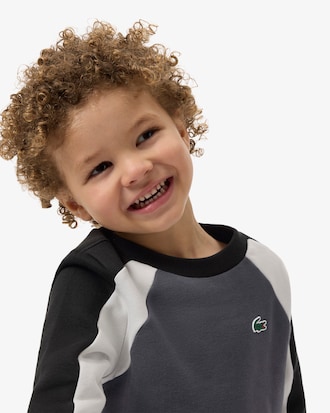 Sportliches Sweatshirt aus Fleece mit Print