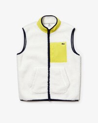 Herren-Jacke aus Bi-Material LACOSTE L!VE