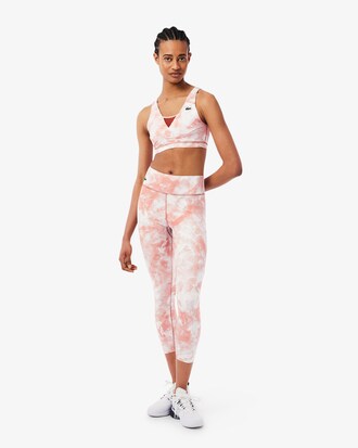 Sportliche Stretch-Leggings mit Print und Ultra Dry-Technologie