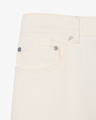 5 Taschen Indigo-Jeans im geraden Schnitt