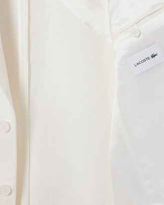 Blazer aus Leinenmischgewebe