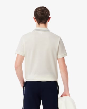 Regular Fit-Polohemd L.12.12 mit Badge-Druck