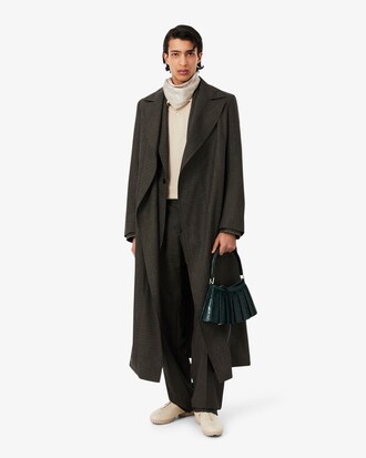 Quadratisches Seidentuch Runway mit Print