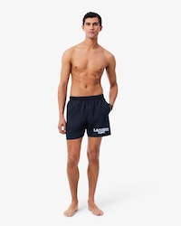 Halblange Badehose mit Print