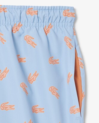 Einfarbige Badehose aus Taft