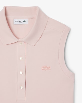 Ärmelloses, dehnbares Slim Fit-Polohemd L.12.D