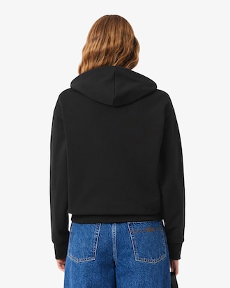 &Uuml;bergro&szlig;er Hoodie aus Fleece