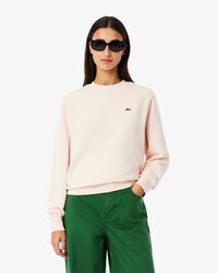Relaxed Fit-Sweatshirt aus Fleece mit Rundhalsausschnitt