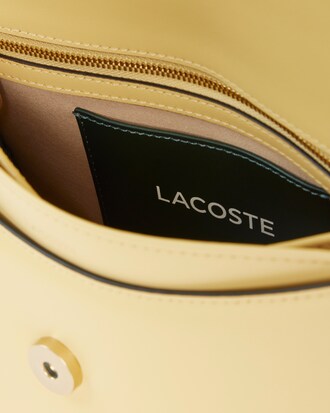 Ledertasche Tennis Bliss mit Klappverschluss