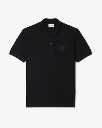Classic Fit-Polohemd aus Piqu&eacute; mit gesticktem Wappen