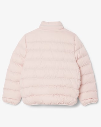 Unisex Puffer-Jacke aus Diamant-Taft mit Kapuze