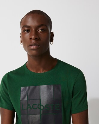 Herren T-Shirt mit grafischem Aufdruck LACOSTE SPORT