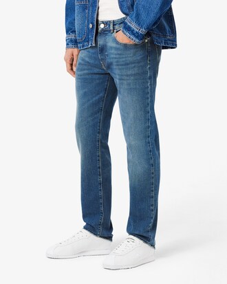 Indigo-Jeans mit 5&nbsp;Taschen, Slim Fit