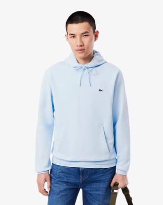 Hoodie aus Baumwollfleece