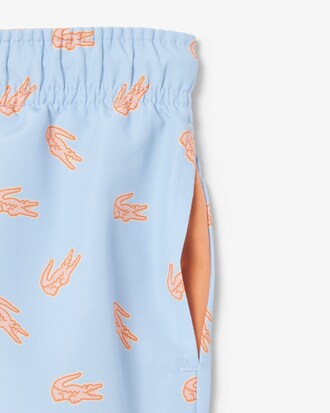 Einfarbige Badehose aus Taft