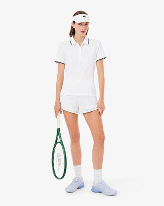 Polohemd Tennis Heritage aus Stretchmaterial mit Ultra-Dry-Technologie